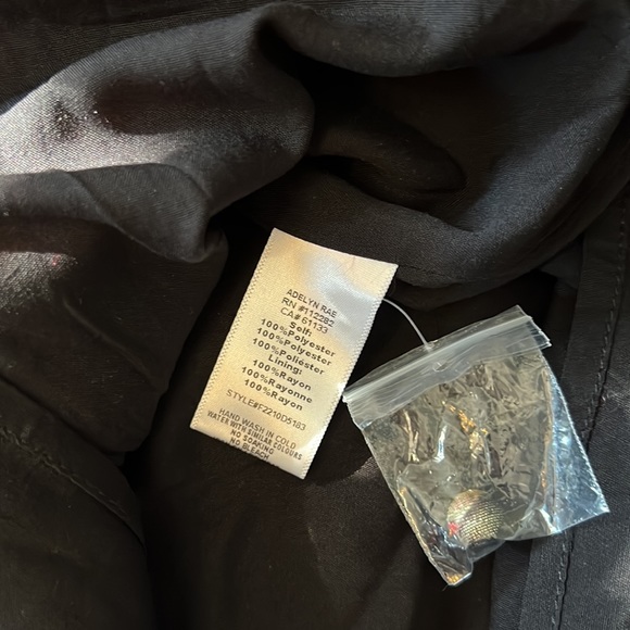 ADELYN RAE CLARIS PUFF SLEEVE JACQUARD MINI DRESS - Picture 11 of 12